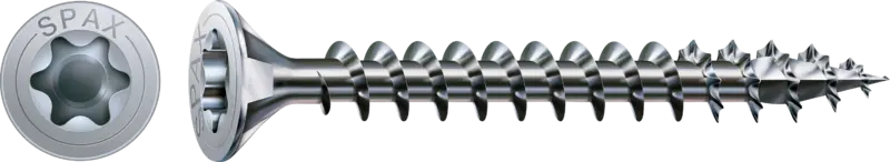 Universalschraube, Vollgewinde, Senkkopf, T-STAR plus, 4CUT, WIROX